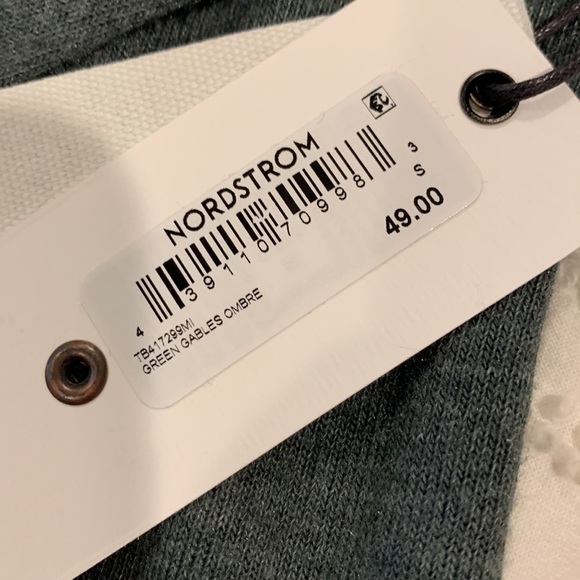 Treasure & Bond Ombré lightweight soft long sleeve shirt NWT - Picture 5 of 7